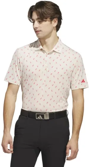 adidas Men's Ultimate365 Printed Mesh Polo Shirt