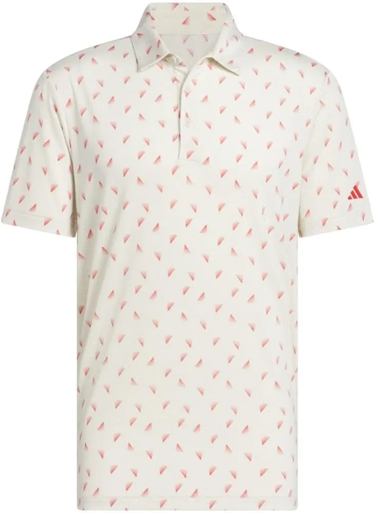 adidas Men's Ultimate365 Printed Mesh Polo Shirt