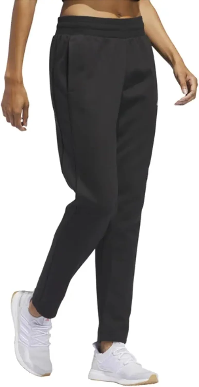 adidas Womens Relaxed Fit Tapered Legs Fleece Pant