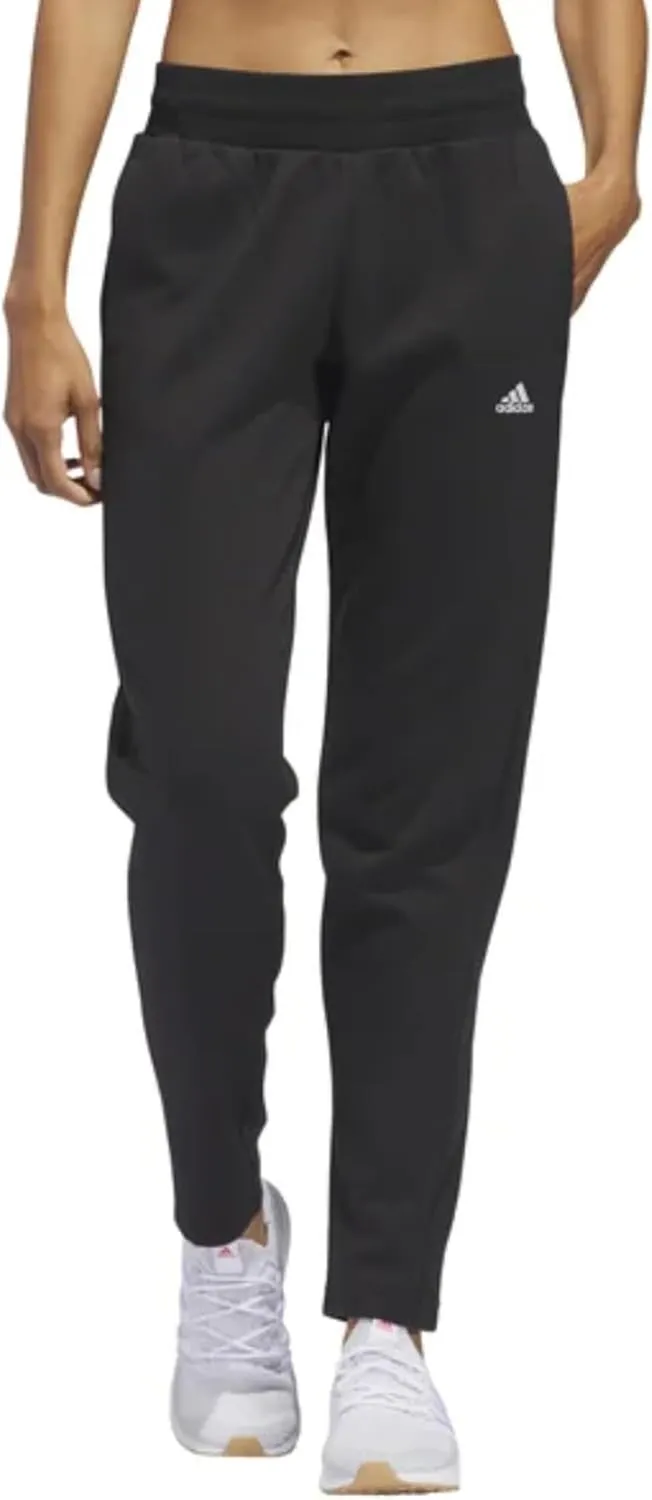 adidas Womens Relaxed Fit Tapered Legs Fleece Pant