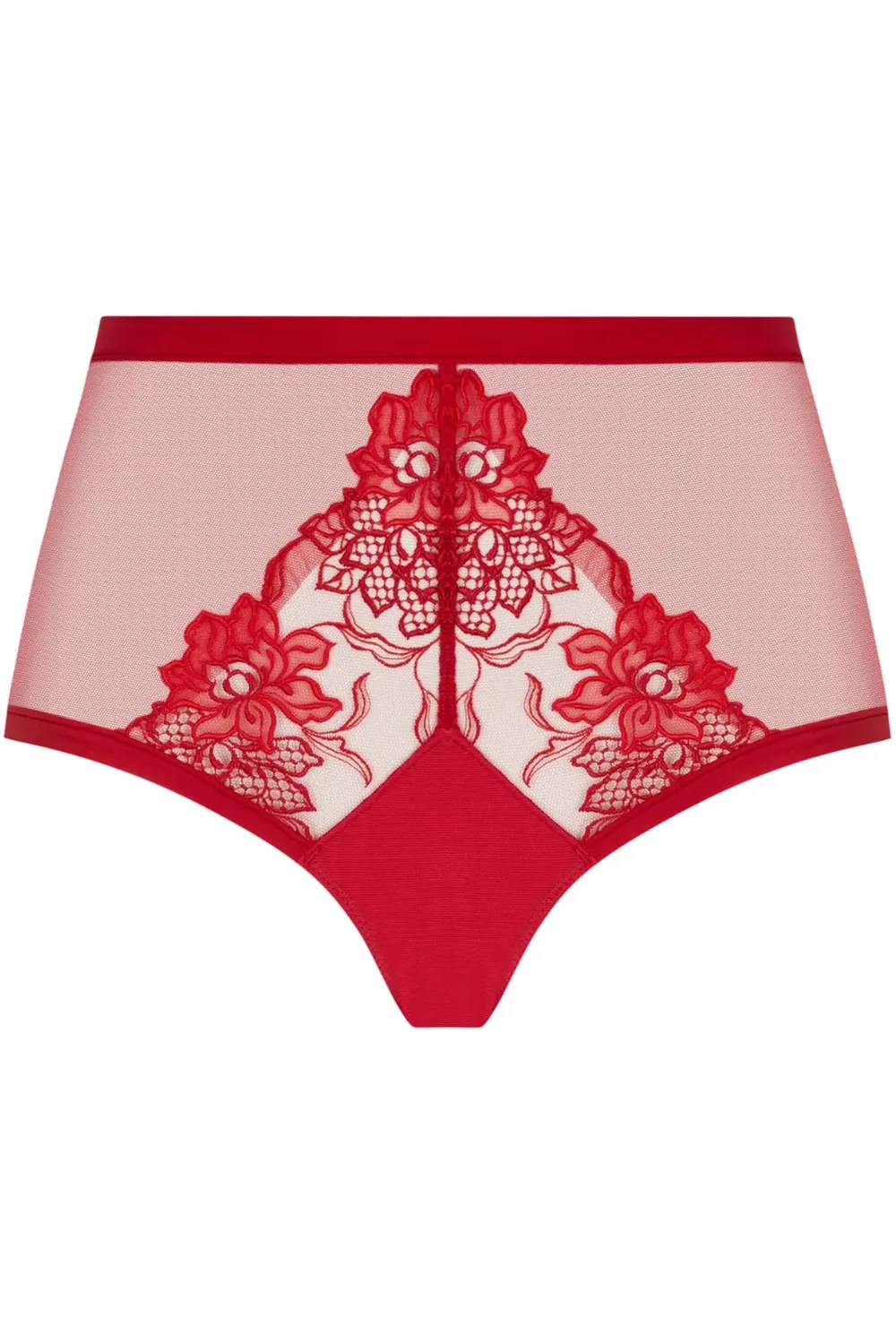 Adorable En Sexy Red High Waist Shorty