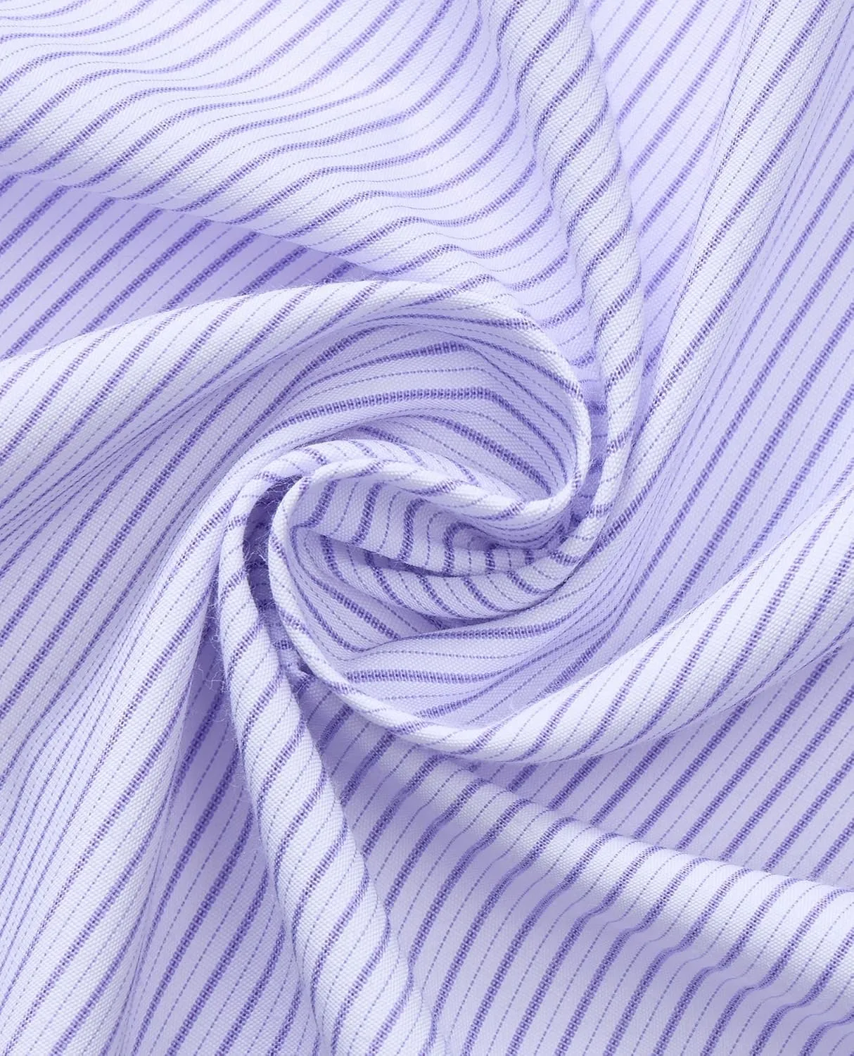 Alimens & Gentle Men's Striped Dress Shirt Button Down Regular Fit Shirts Casual Business Transitional Weather