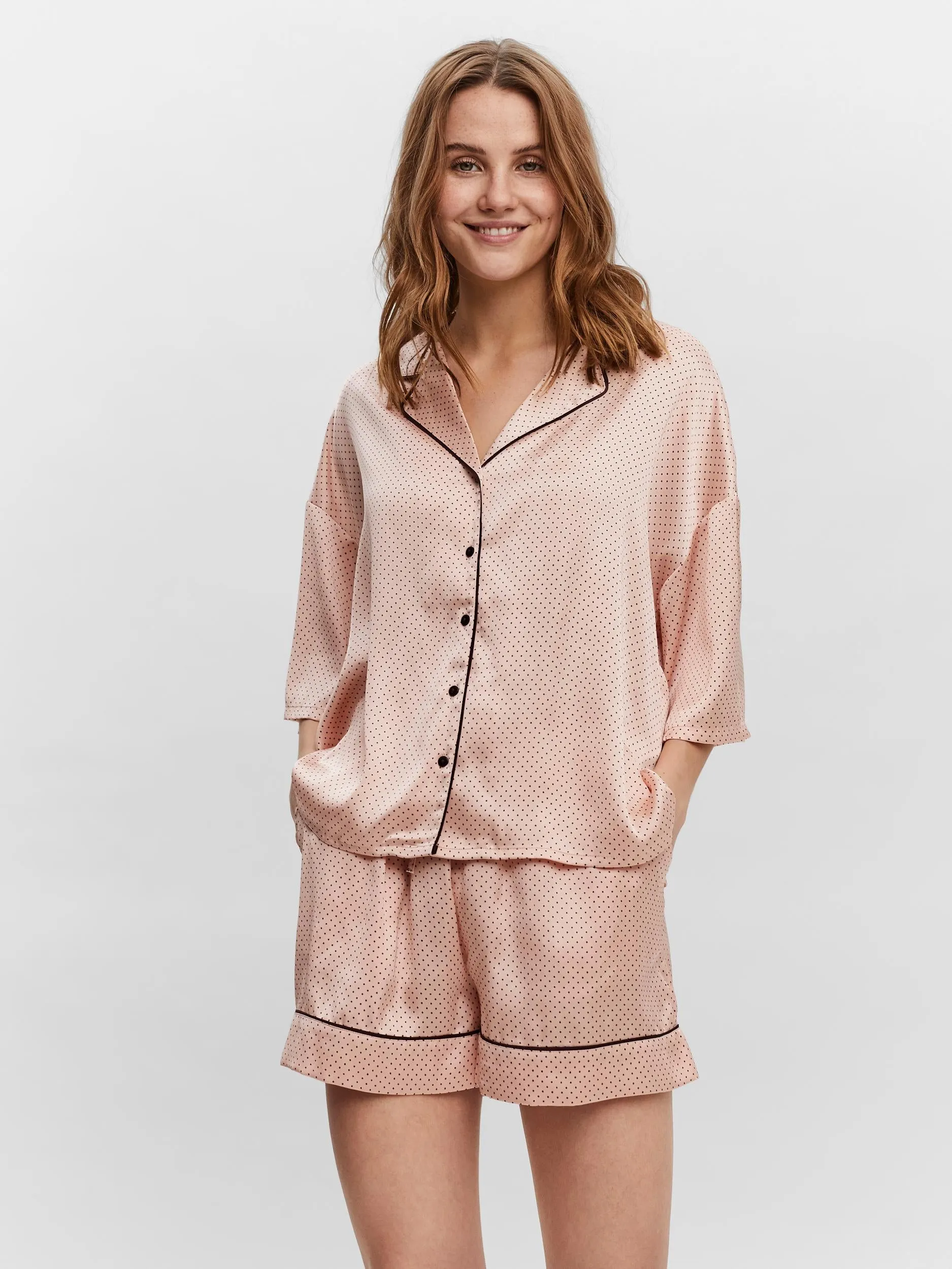 Beate Nightwear Set  - Misty Rose