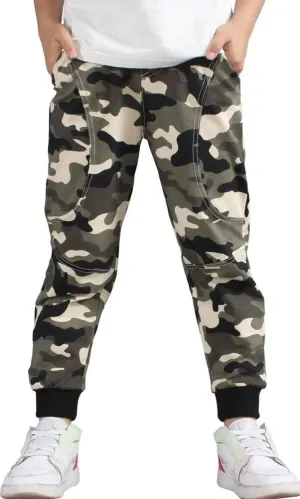 BINPAW Boy's Cotton Sweatpants, Age 4T-16 Years