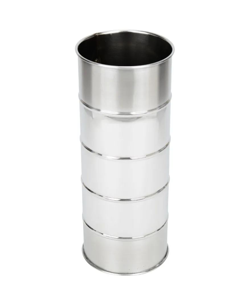 Cane Whisper Design Stainless Steel Flower Vase