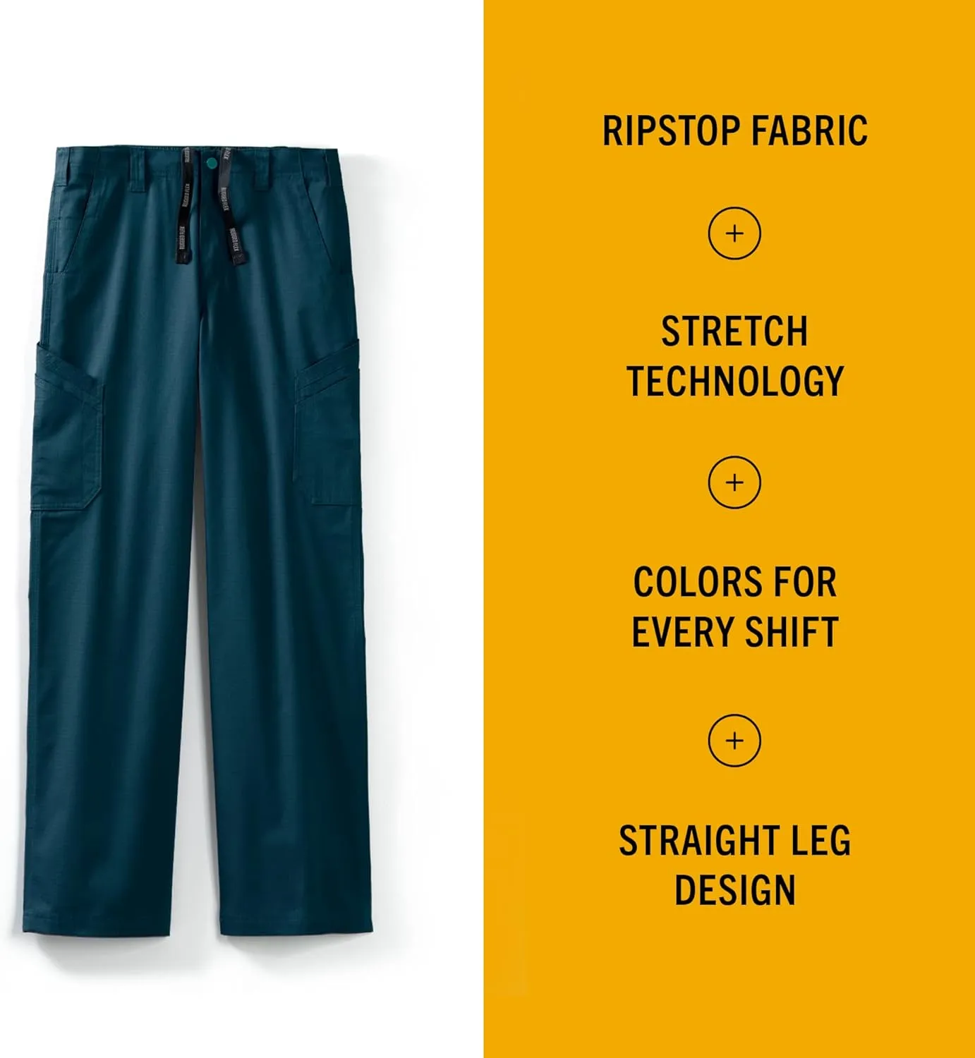 Carhartt Scrubs C55106 Men's Force Modern Fit Twill Straight Leg Pant