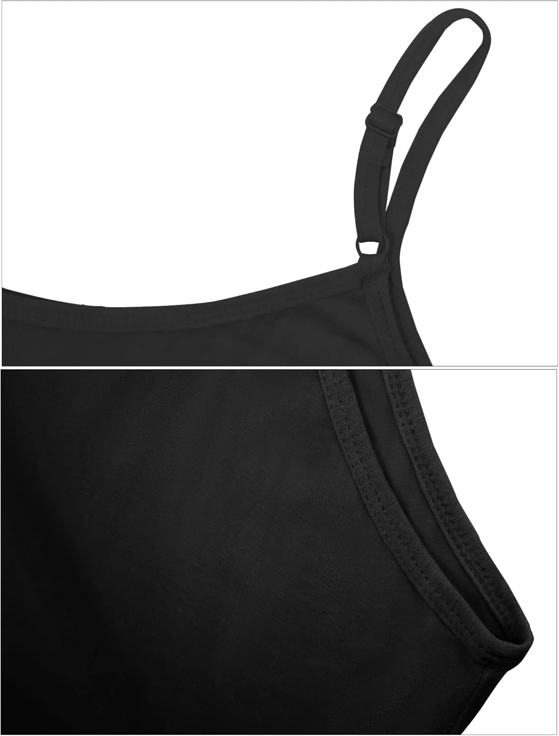 FEOYA Women Full Slip for Under Dress Adjustable Spaghetti Strap Cami Dress Nightgown Chemise
