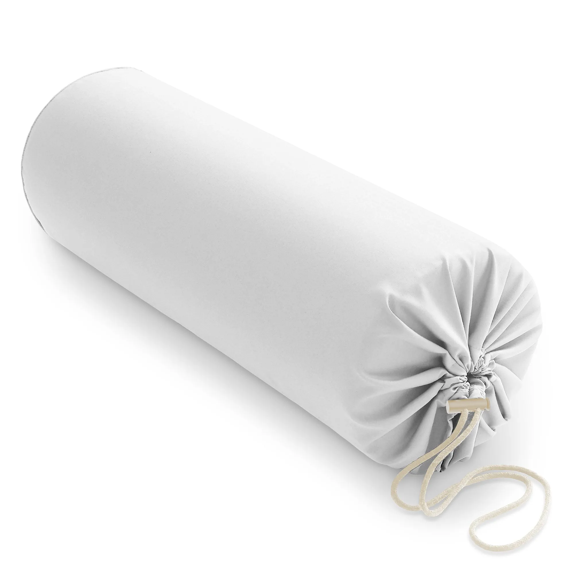 Flannel Pillow Case Cover for Massage Bolster, 30" x 9"
