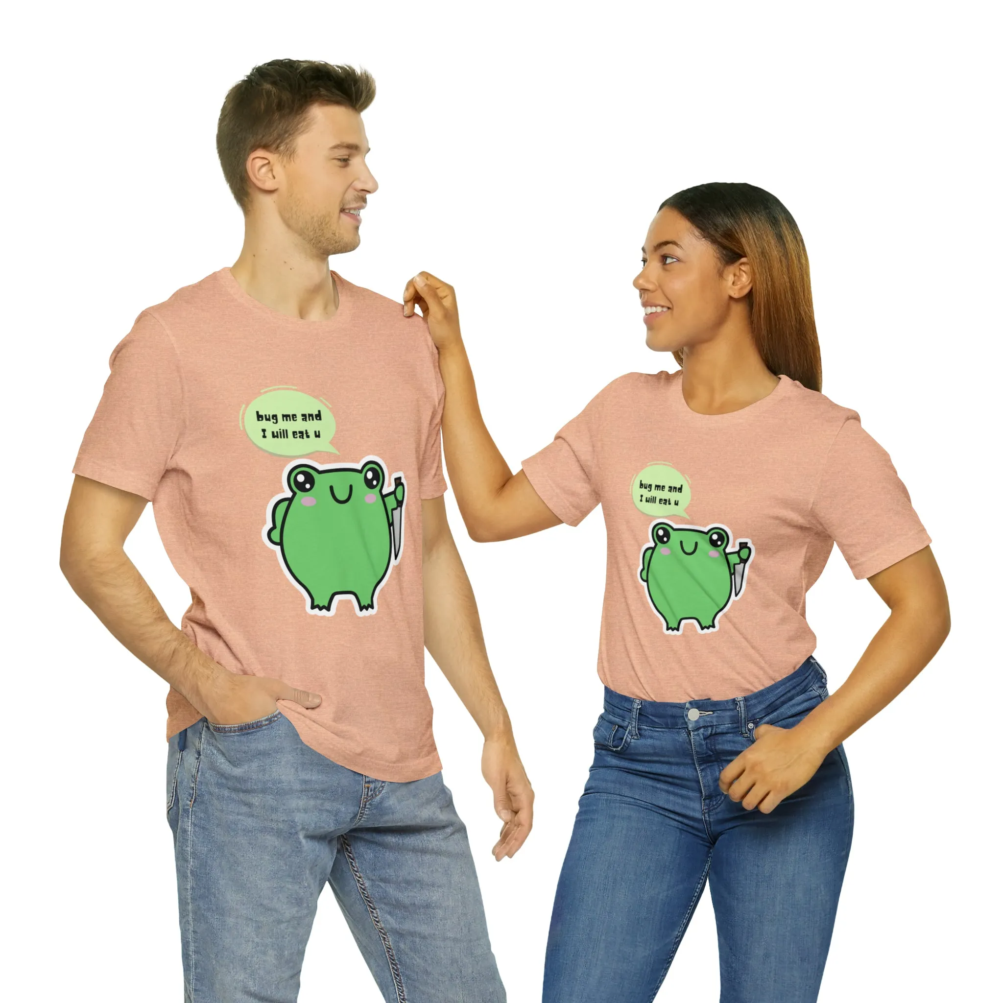 Frog kawaii cute Unisex Jersey Short Sleeve Tee