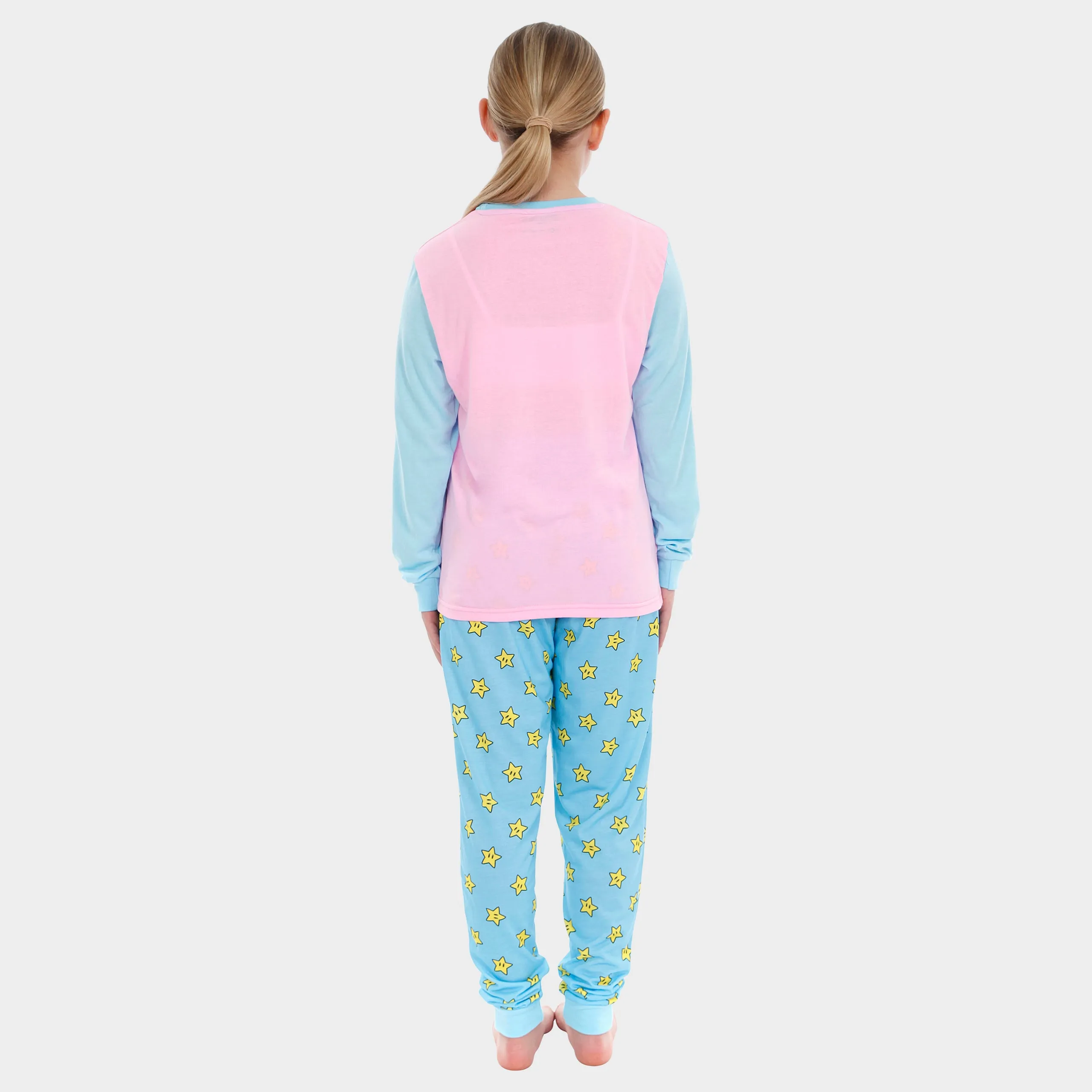 Girls Super Mario Long Pyjamas