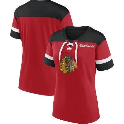 NHL Chicago Blackhawks Women's Fashion Jersey Team Officially Licensed