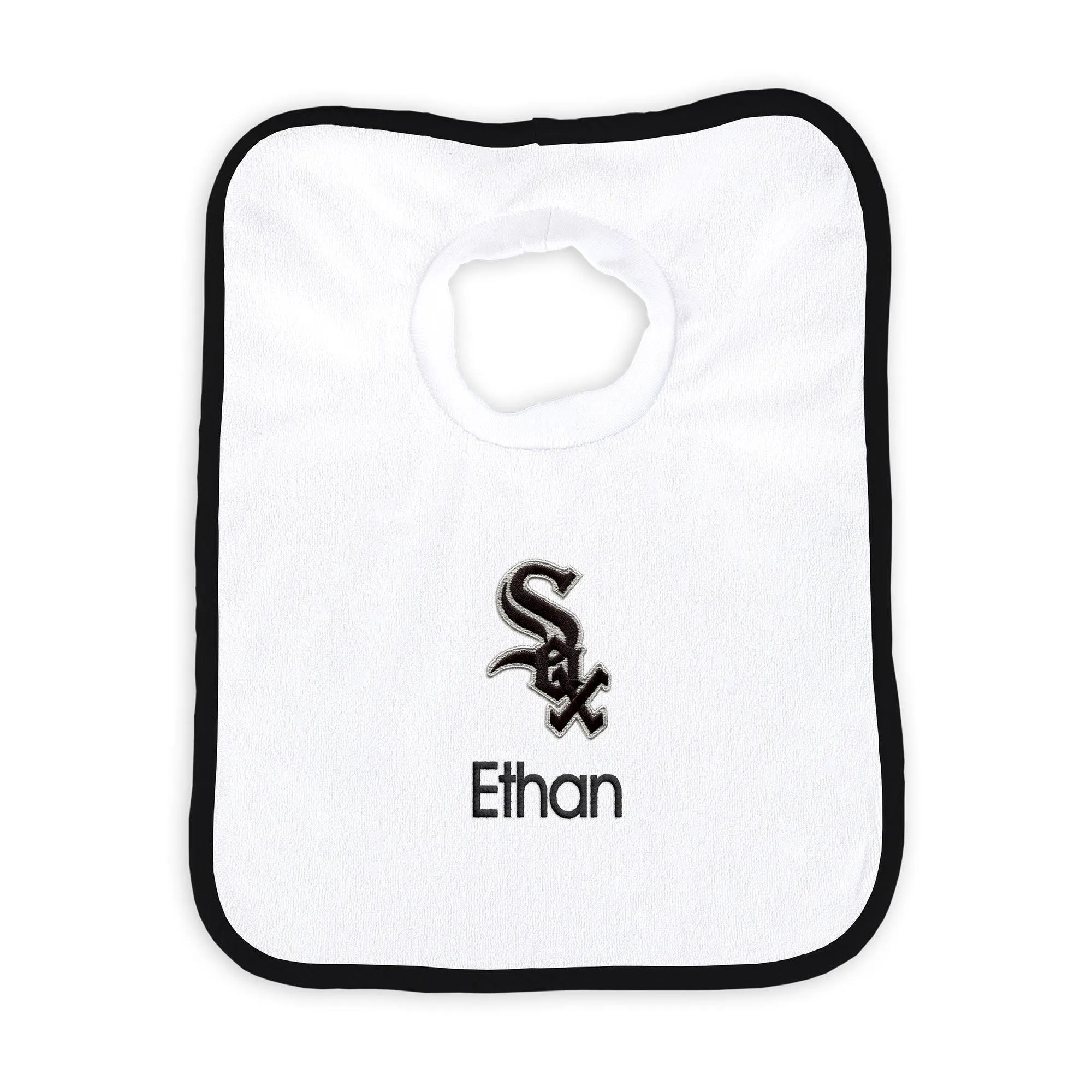 Personalized Chicago White Sox Pullover Bib