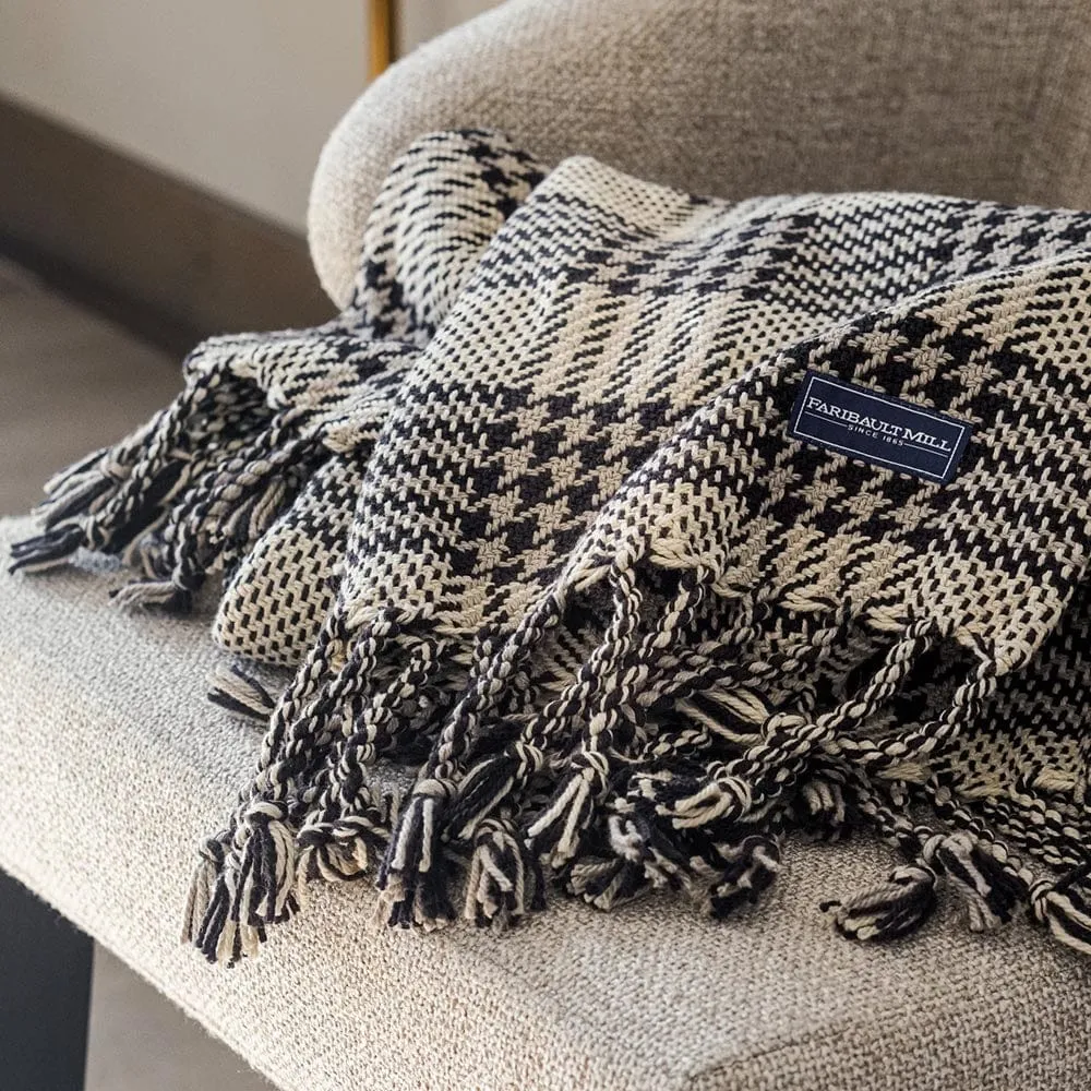 Portland Plaid Cotton Throw