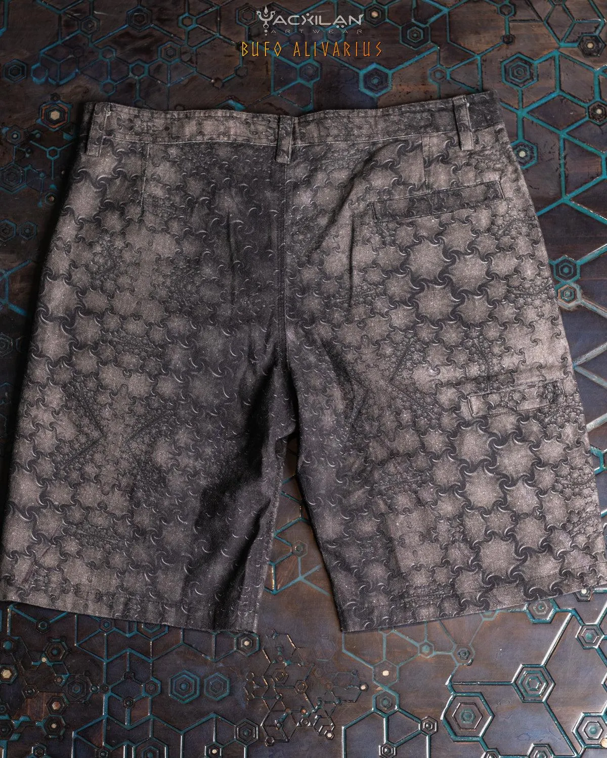 Skate Short Men / Combed Cotton Herringbone - BUFO ALIVARUS