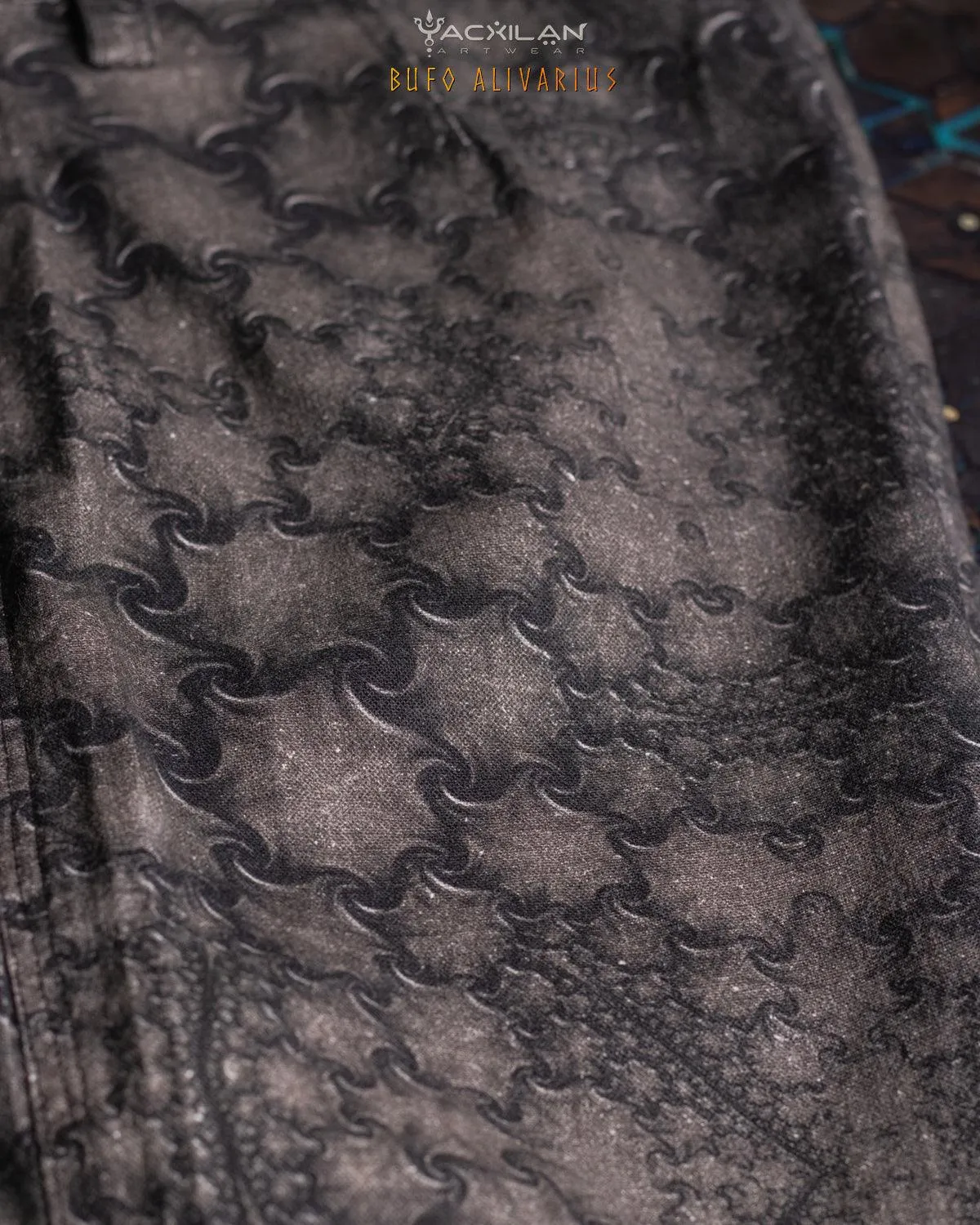 Skate Short Men / Combed Cotton Herringbone - BUFO ALIVARUS