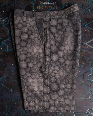 Skate Short Men / Combed Cotton Herringbone - BUFO ALIVARUS