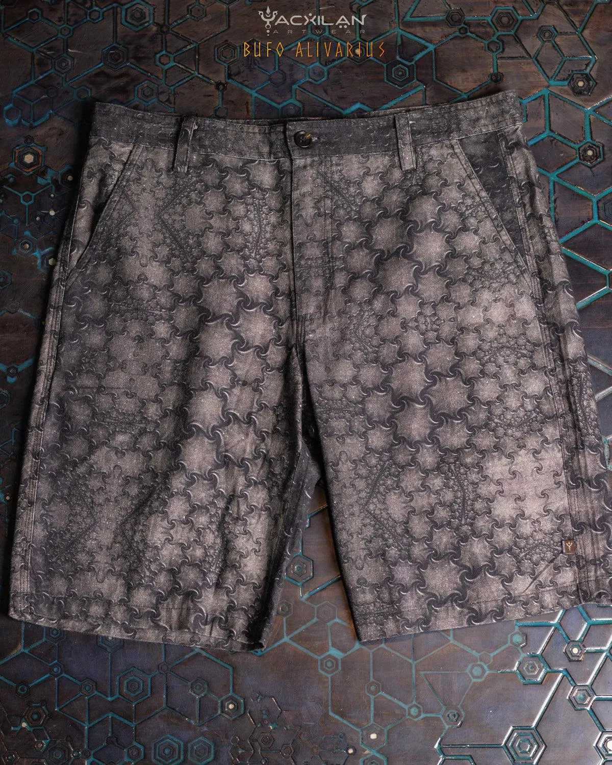 Skate Short Men / Combed Cotton Herringbone - BUFO ALIVARUS