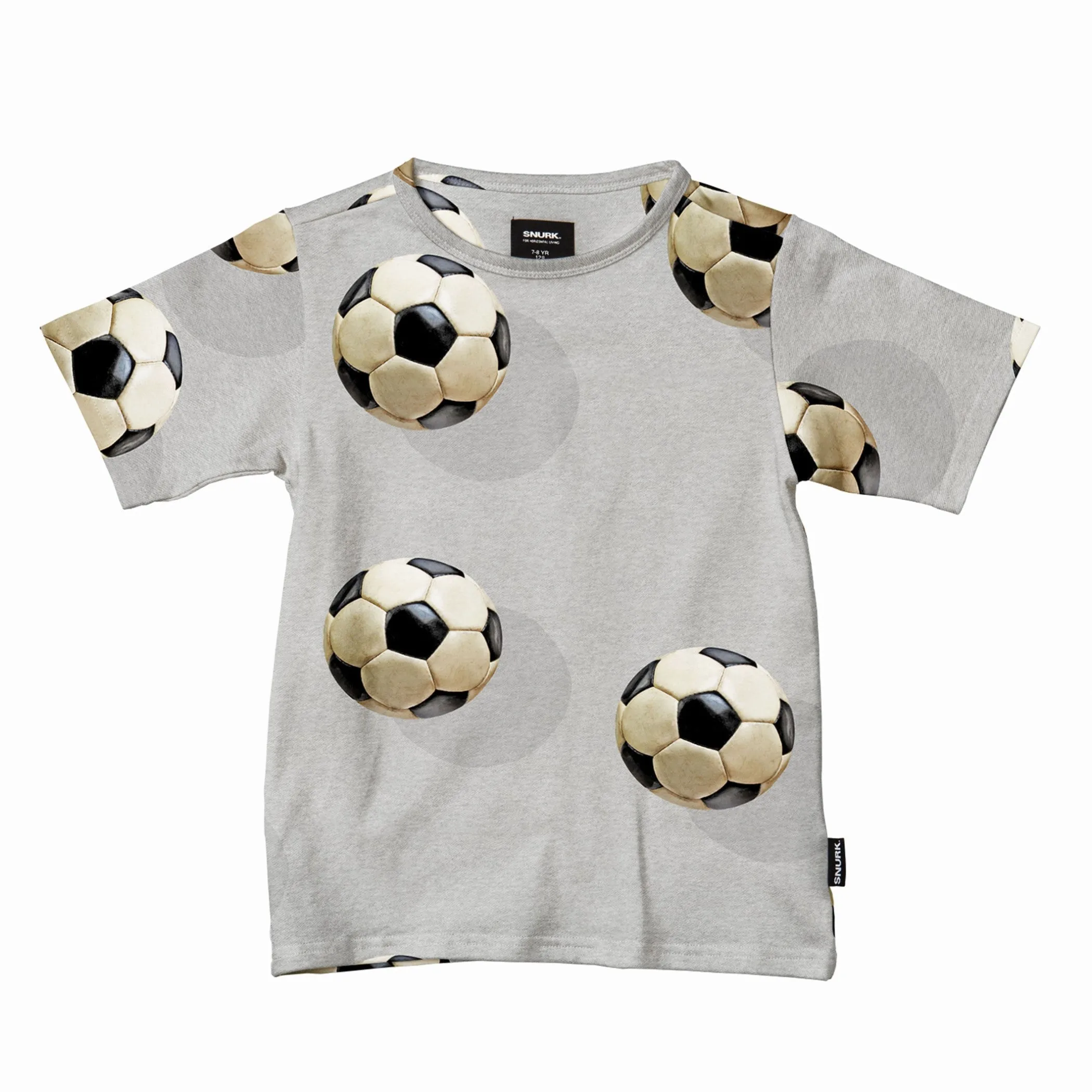 SNURK Fussball Grey T-shirt Kids