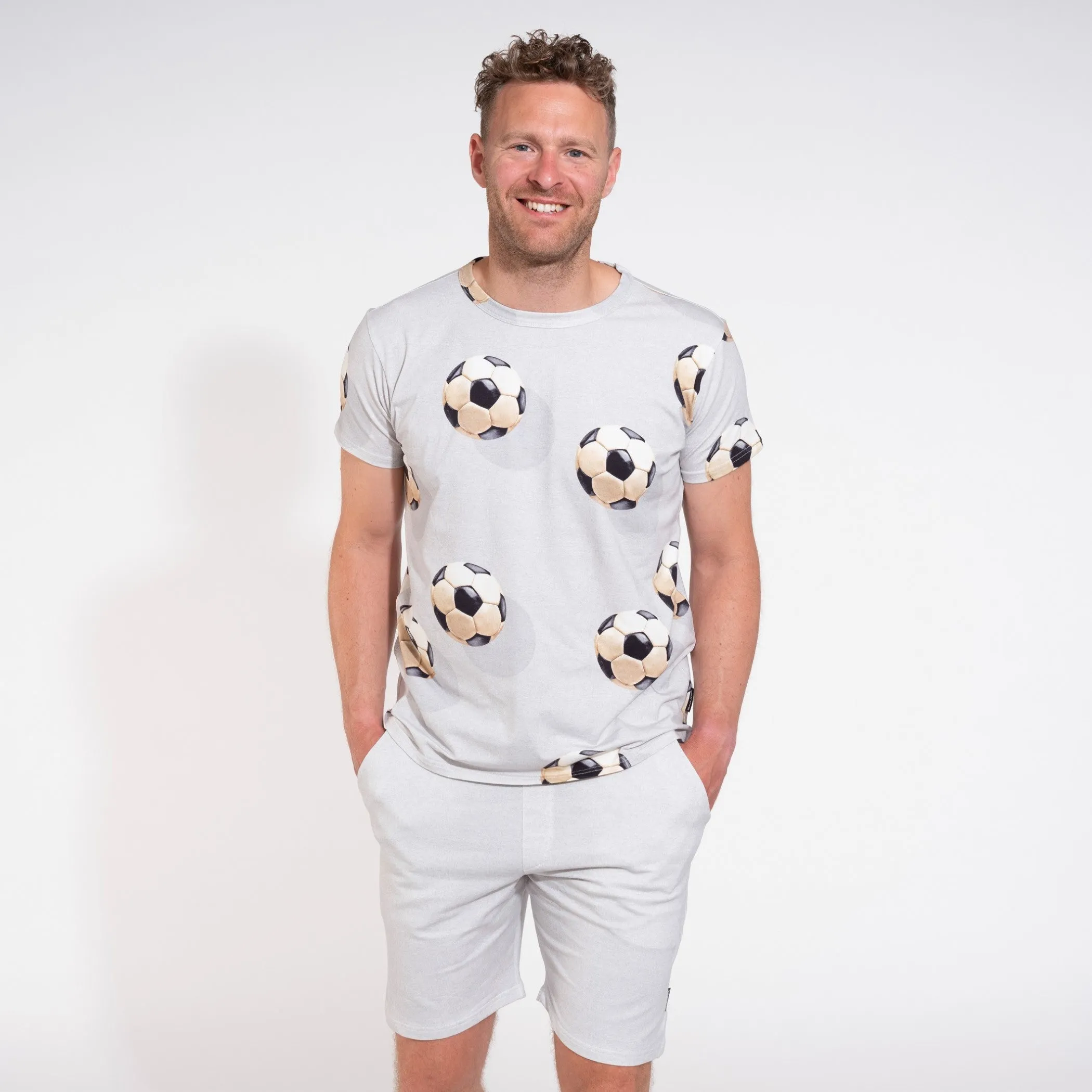 SNURK Fussball Grey T-shirt Unisex