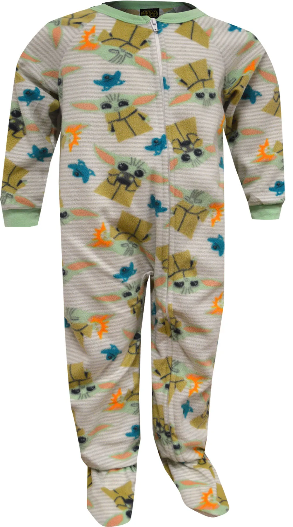 Star Wars Mandalorian Grogu Blanket Sleeper Toddler Pajama