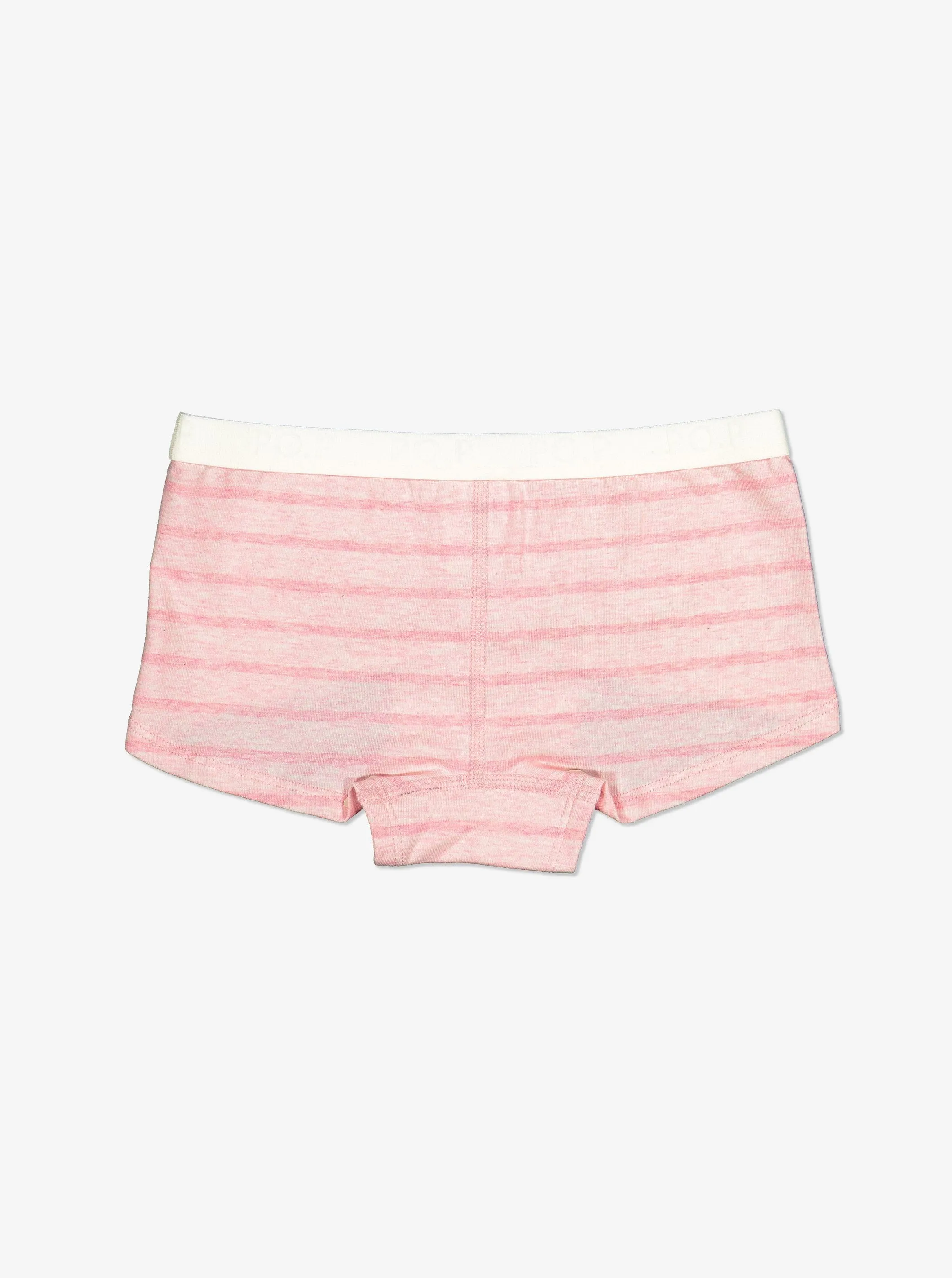 Striped Girls Boxer Briefs