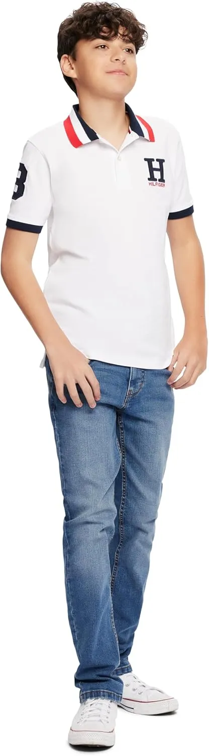 Tommy Hilfiger Boy's Short Sleeve Matt Polo Shirt