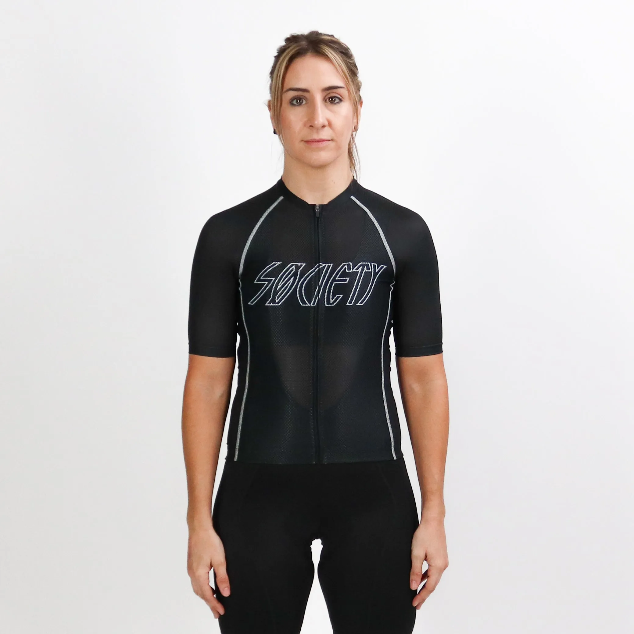 Womens Omni HyperMesh Jersey (Black/White)
