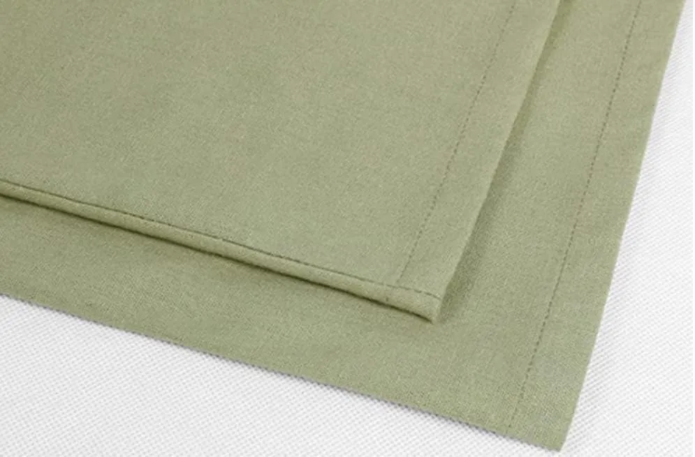 yoeasy Women Cotton Linen Drawstring Wide Leg Pants High Waisted Casual Loose Trousers with Pockets